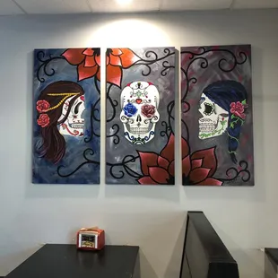 Interesting wall art