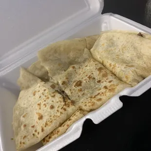 Large Quesadilla w/ Carne Asada meat