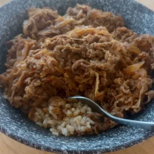 Spicy Beef Curry Bowl