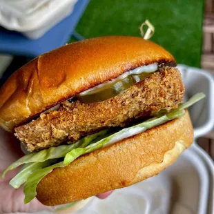 Chickin sandwich (vegan) $15.00