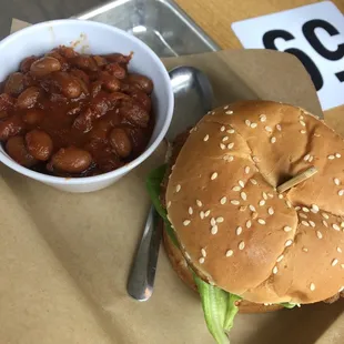 Fried " Chicken " Sandwich