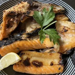 Salmon Kama &amp; belly