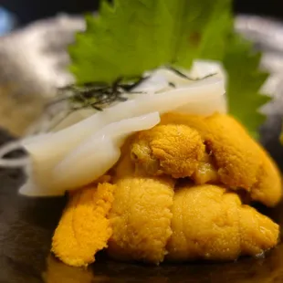 a close up of a plate of food