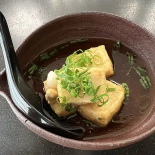 Agedashi tofu