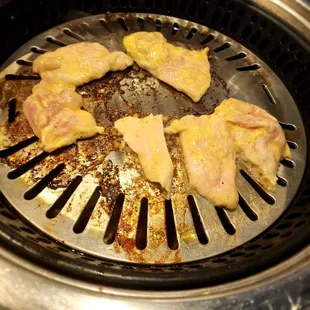 Korea grill with pork