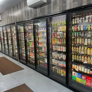 We have unlimited amounts of soft drinks choices!