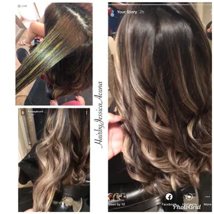 Color correction Ombre