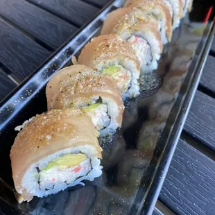 food, sushi, sashimi, sushi and sashimi