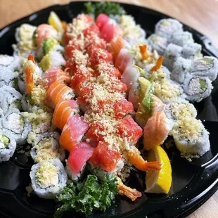 sushi and sashimi, food, sushi, sashimi