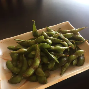 Garlic Edamame