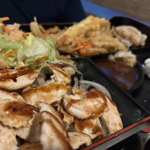 Chicken teriyaki bento