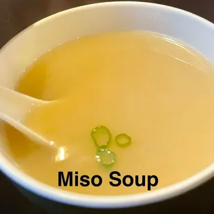 Miso Soup.