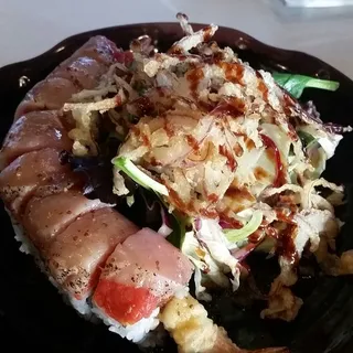 Tuna on Crunchy Roll