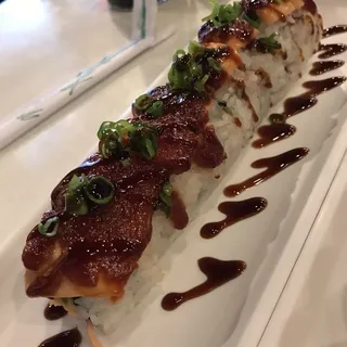 Spicy BBQ Salmon Roll
