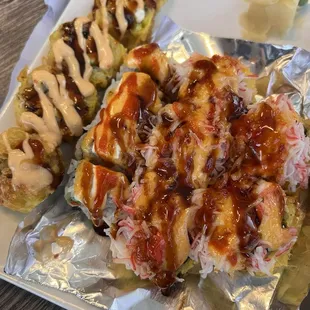 food, sushi and sashimi