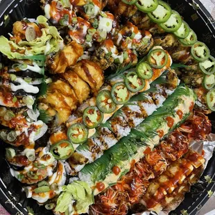 food, sushi, sashimi, sushi and sashimi