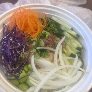 86. Maguro and Sake Poke Bowl*