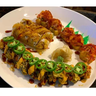 Baked California Rolls