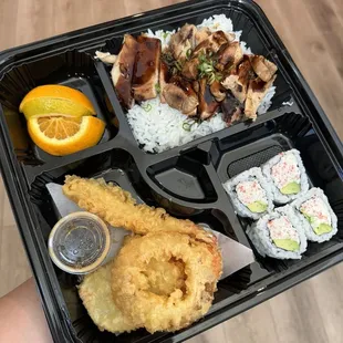 Chicken Togo bento box.