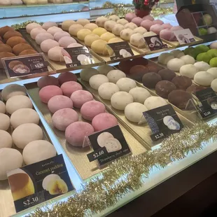 Delicious Mochi. I ended up getting the Strawberry Shortcake and Cherry Blossom Mochi.