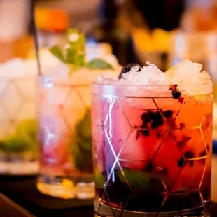 Have you tried one of our house made Caipirinha&apos;s? Blackberry, Traditional Lime and Chef&apos;s favorite, the Strawberry Thai Basil