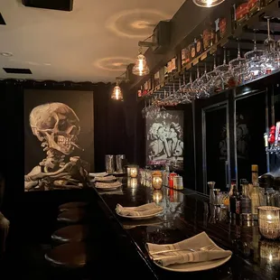 Interior bar area