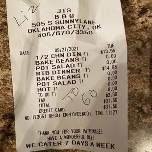 Not to bad for my 2 meals