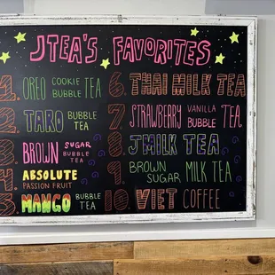 Septembers favorites
