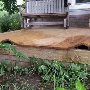 Front Porch floor