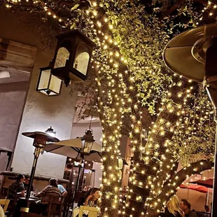 Outside patio