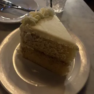 Lemon Strawberry Cake Slice