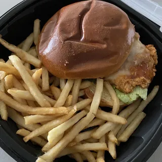 Sweet Chili Fried Chicken Sandwich