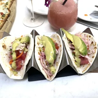 Seared Ahi Tuna Tacos
