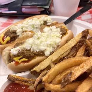 Hot Dog and best Hand Cut Fries