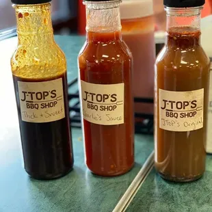 3 sauces