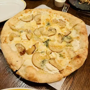 Caramelized Pear Pizza