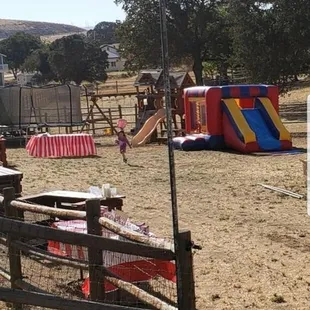 Our 3in1 toddler combo at a carnival theme party
