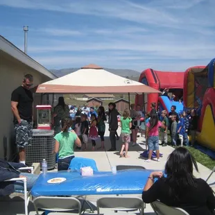 we also have shade tents , tables and chairs ,cotton candy ,popcorn, sno-kone machines
