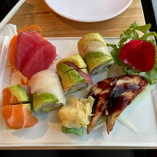 Overly pleased with the quality of the sushi!