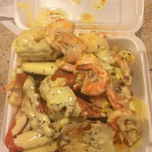 Snow crab combo