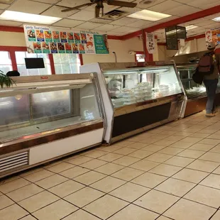 the inside of the restaurant