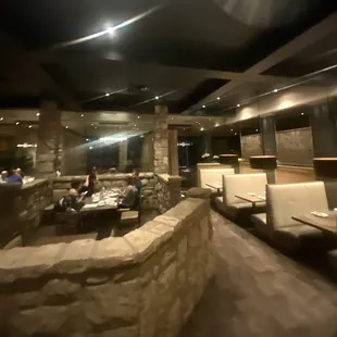 the interior of a restaurant