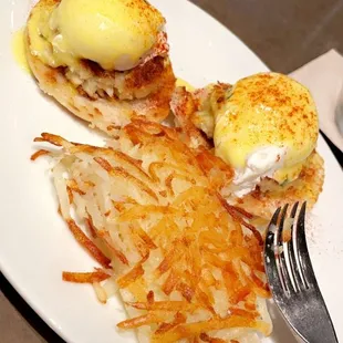 Blue Crab Eggs Benedict