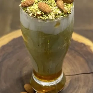 Avocado honey and cream