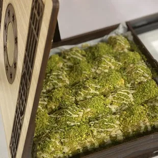 All kind of baklava pistachios walnuts cheese packets cashews hazelnut almonds pecans