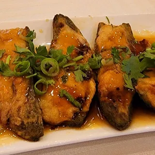#6. Fish Paste Stuffed in Chili Pepper