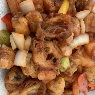 Sweet and Sour Pork with Pineapple