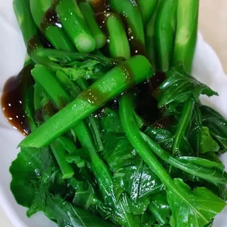 #48. Poached Gai LAN ( Chinese Broccoli ) with Oyster Sauce