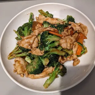chicken and broccoli