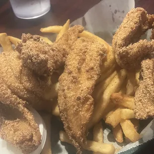 Fried catfish